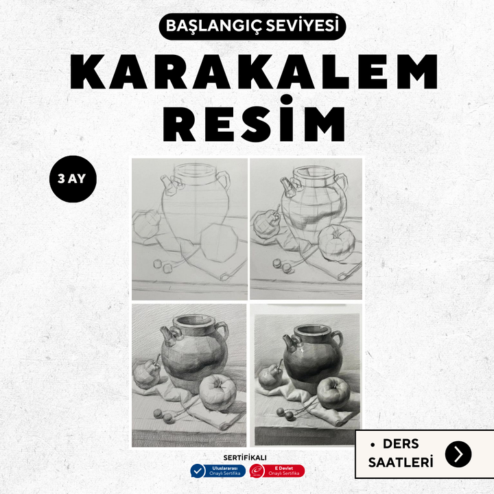 Pencil Drawing - Face to Face