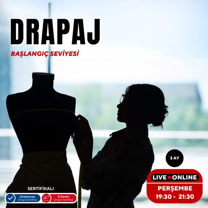 Draping (Beginner Level) - Online 