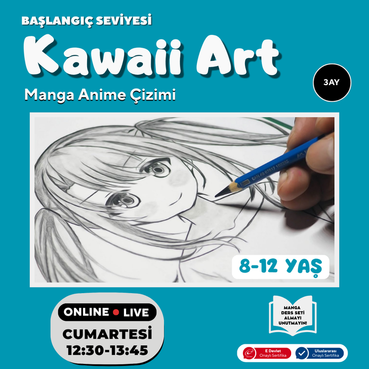 Kawaii Art Drawing (8-12 Years Old)