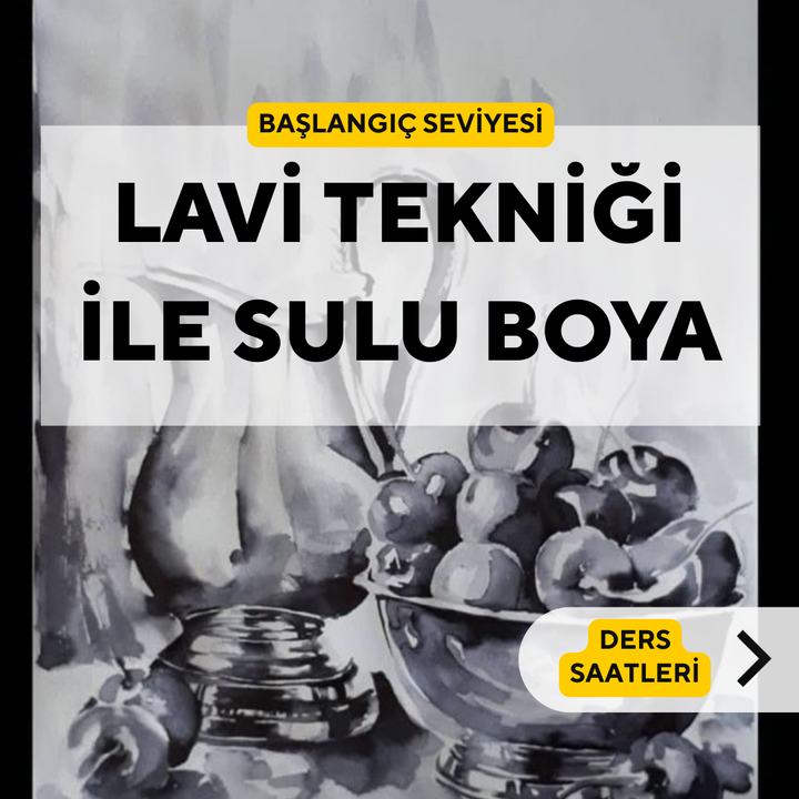 Watercolor with Lavi Technique - Face to Face 