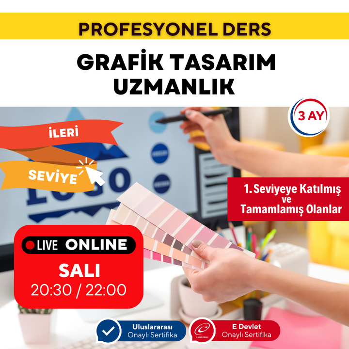 Grafik Tasarım Uzmanlık  (İleri Seviye)