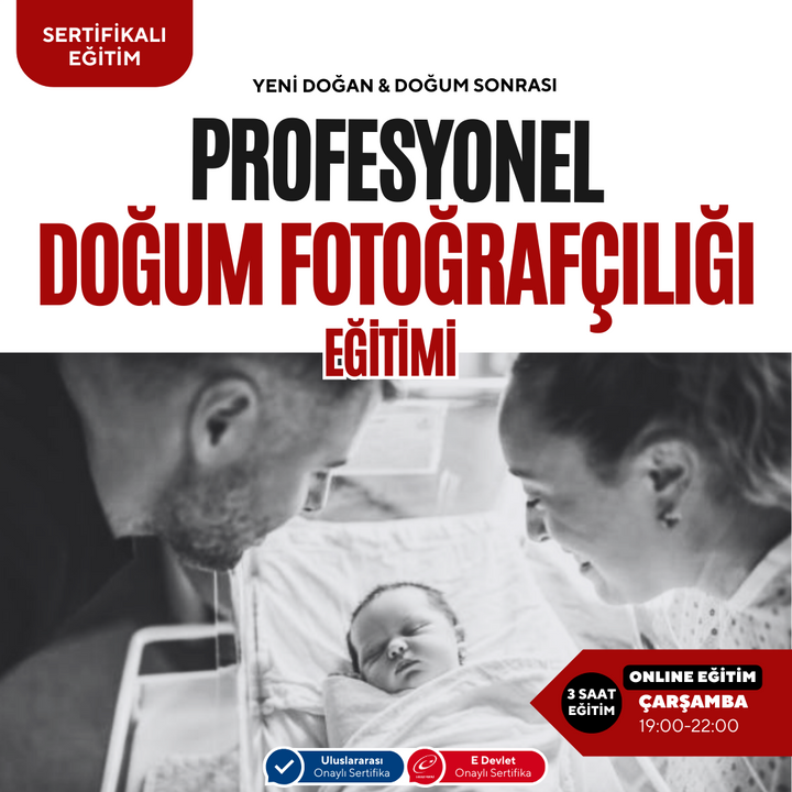 Profesyonel Doğum Fotoğrafcılığı-Online