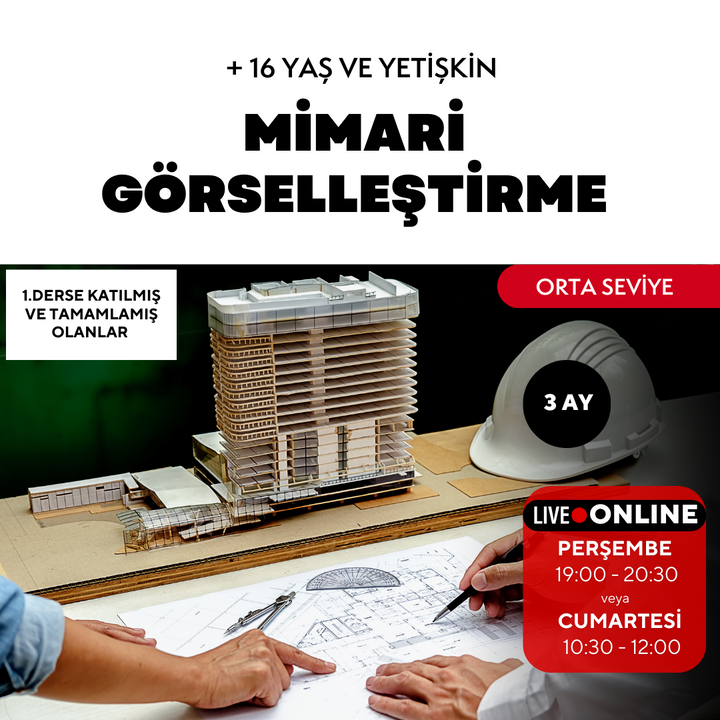 Architectural Visualization (16+ Years and Adults) (Intermediate Level)