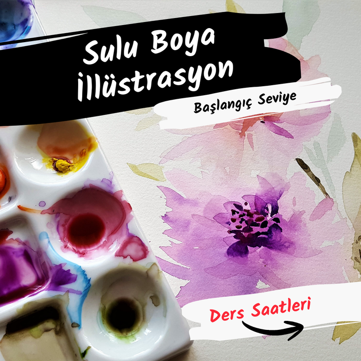 Watercolor Illustration - Face to Face