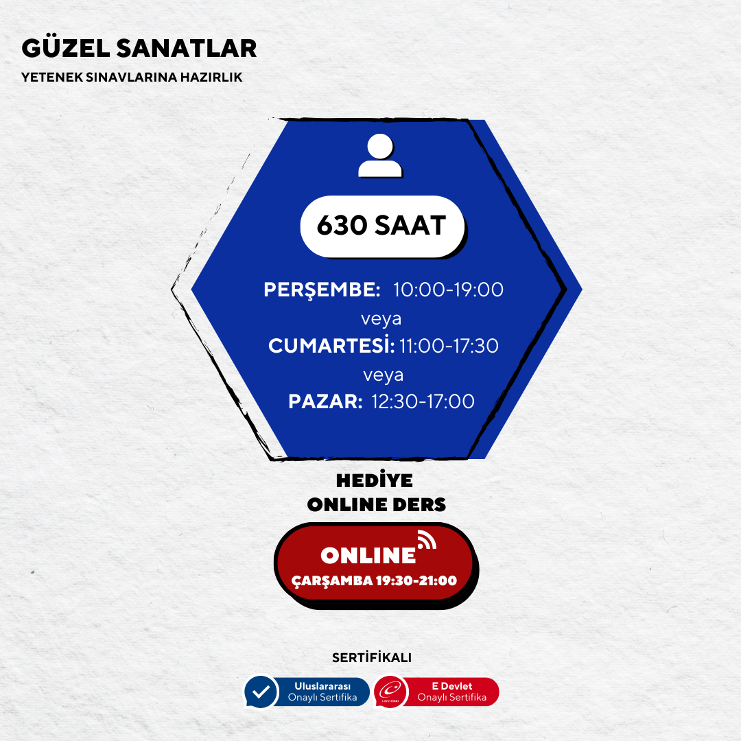 Fine Arts Preparation 630 Hours - Face to Face