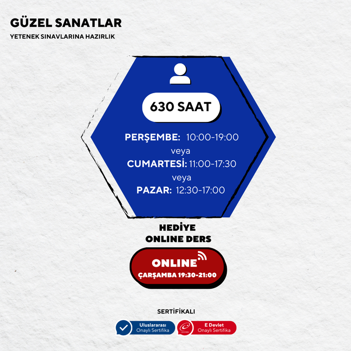 Fine Arts Preparation 630 Hours - Face to Face