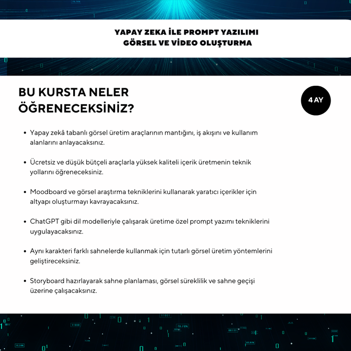 Prompt Software with Artificial Intelligence (Image and Video Creation) - Online