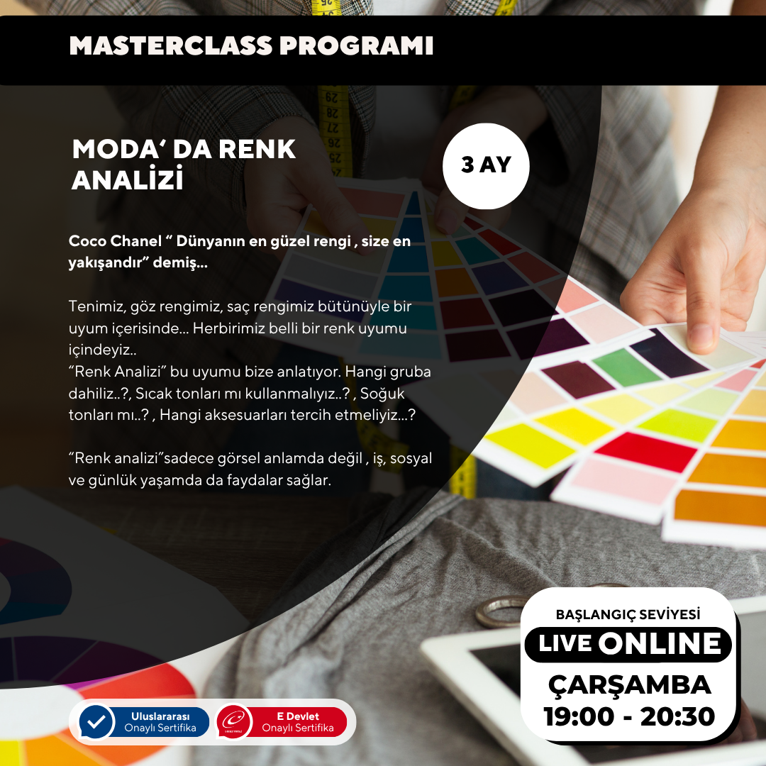 Color Analysis in Fashion (Online)