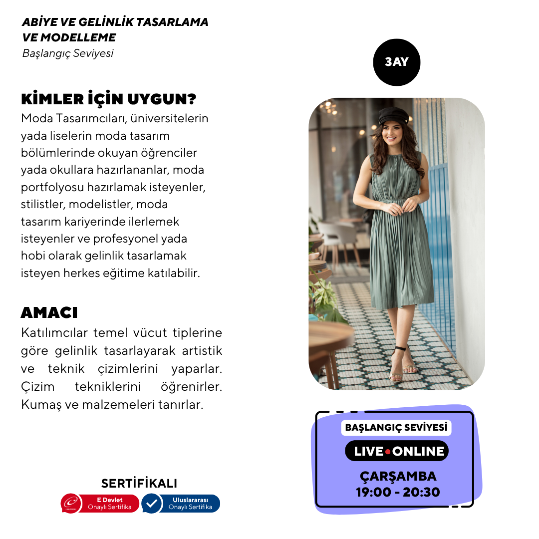 Evening Dress and Wedding Dress Design and Modeling