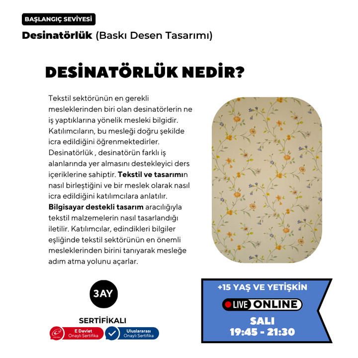 Designing with Adobe Photoshop (Print Pattern Design)