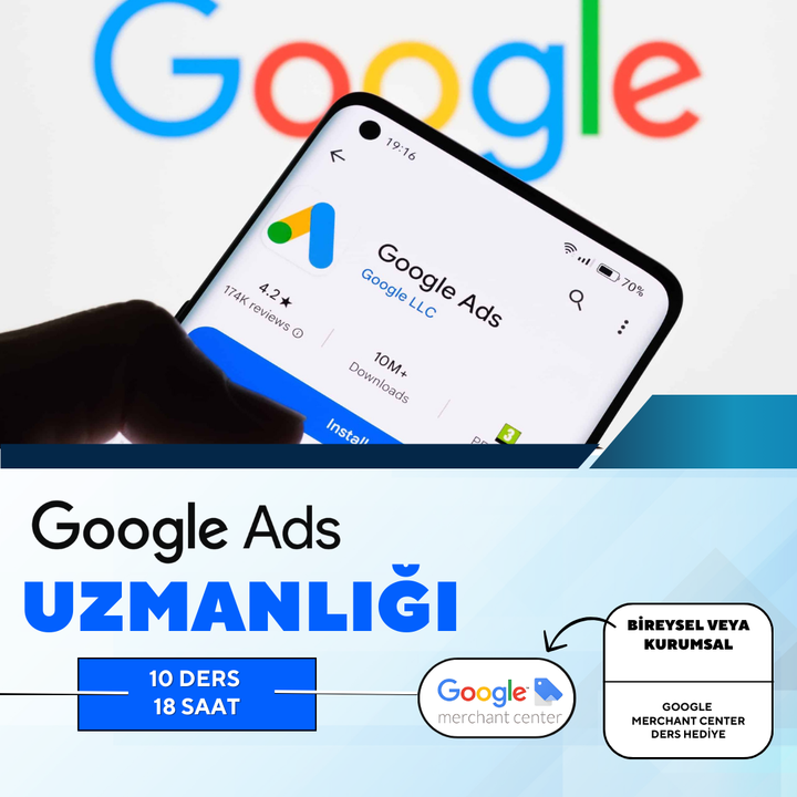 Google Ads Uzmanlığı - Özel Ders Online