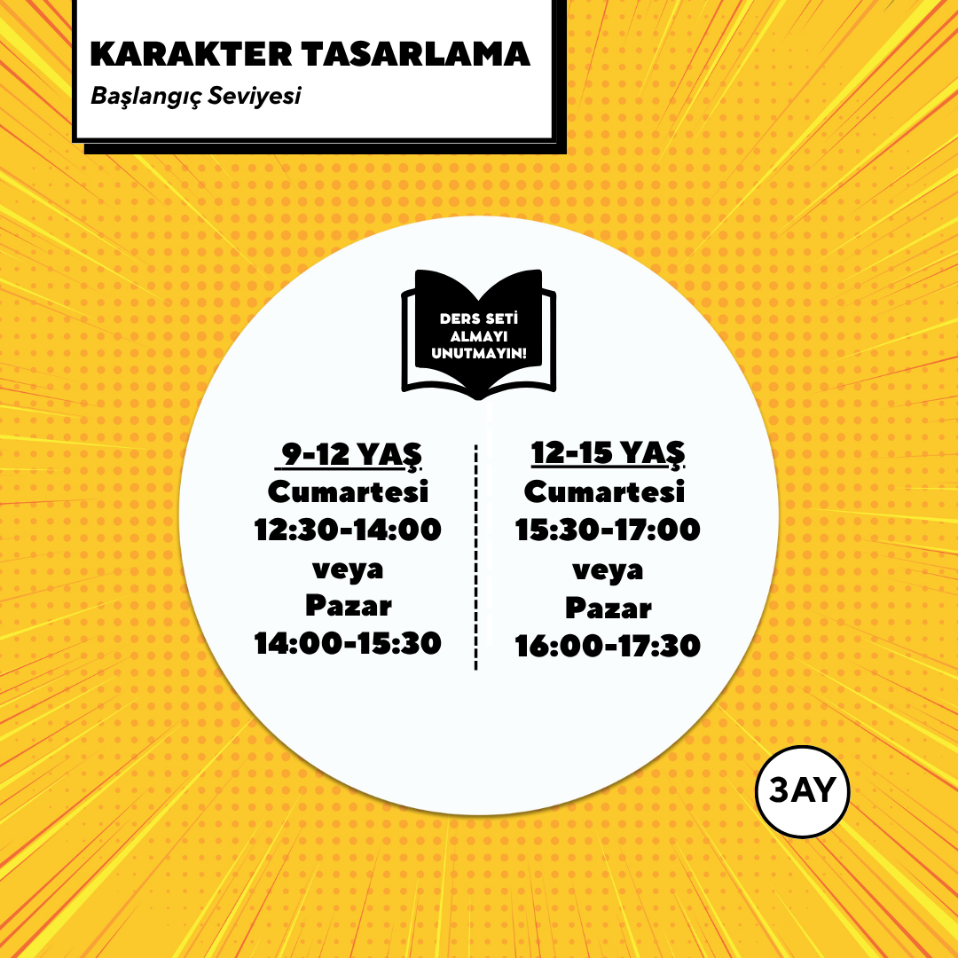 Character Design (Ages 9-15) - Face to Face 