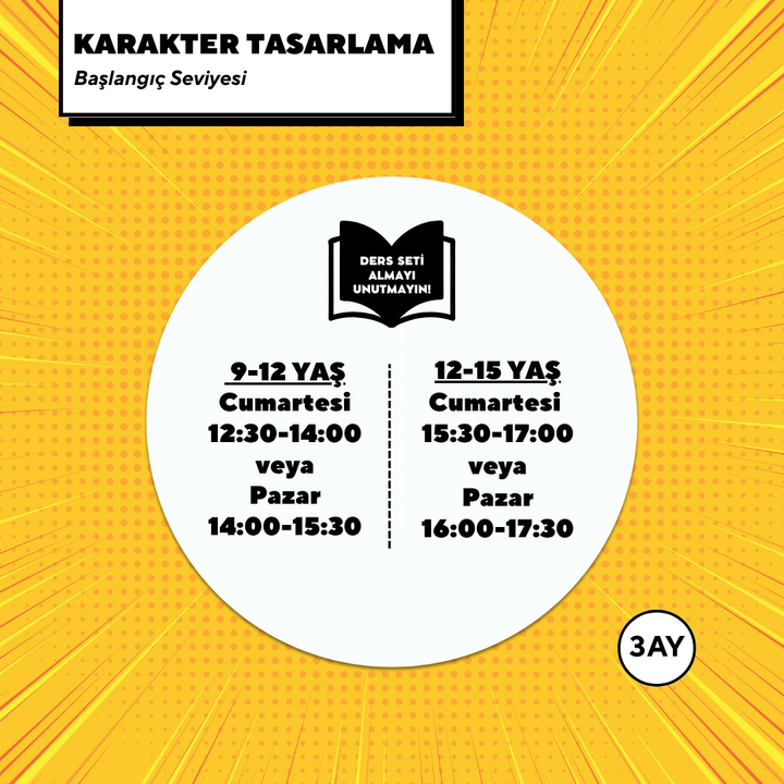Character Design (Ages 9-15) - Face to Face 