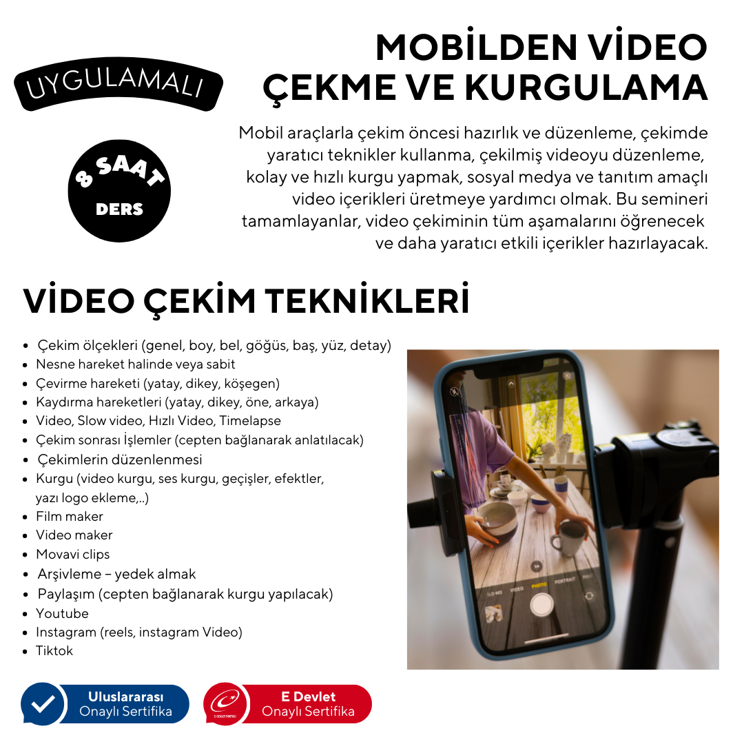 Shooting and Editing Video from Mobile - Face to Face