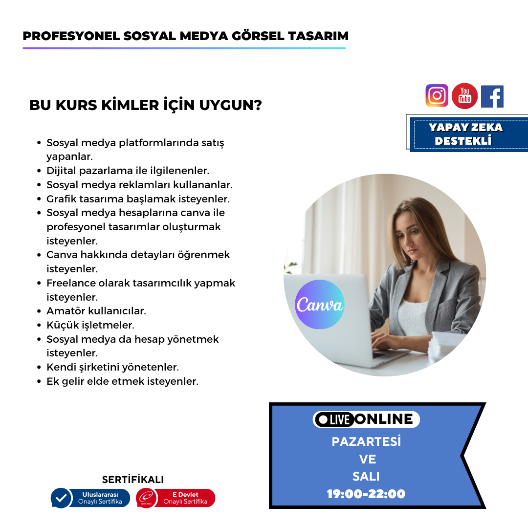 Professional Social Media Visual Design (Canva)