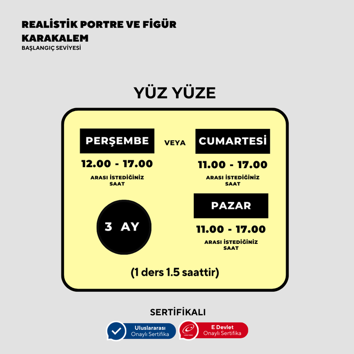 Realistic Portrait and Figure Pencil Drawing - Face to Face