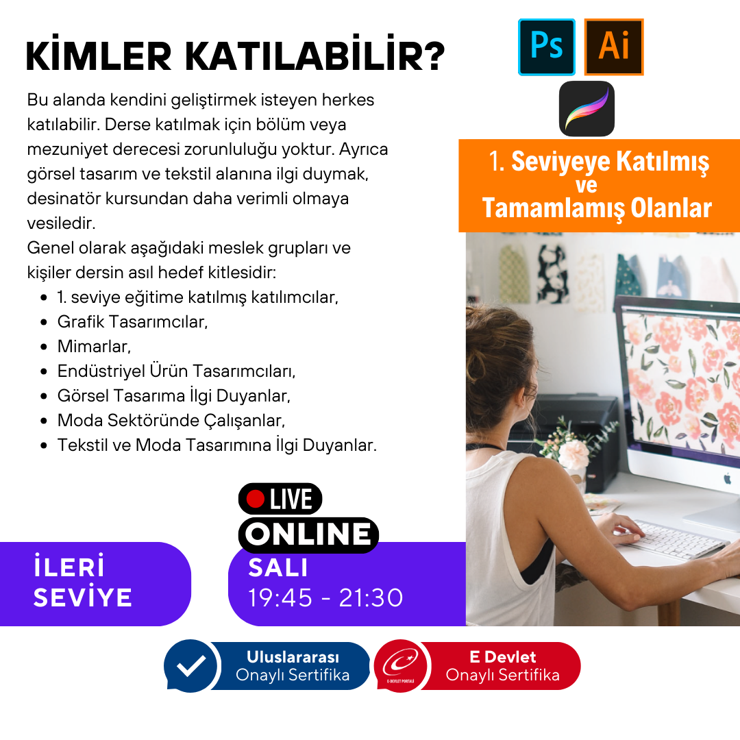 Couturing (Print Pattern Design) (Advanced Level)