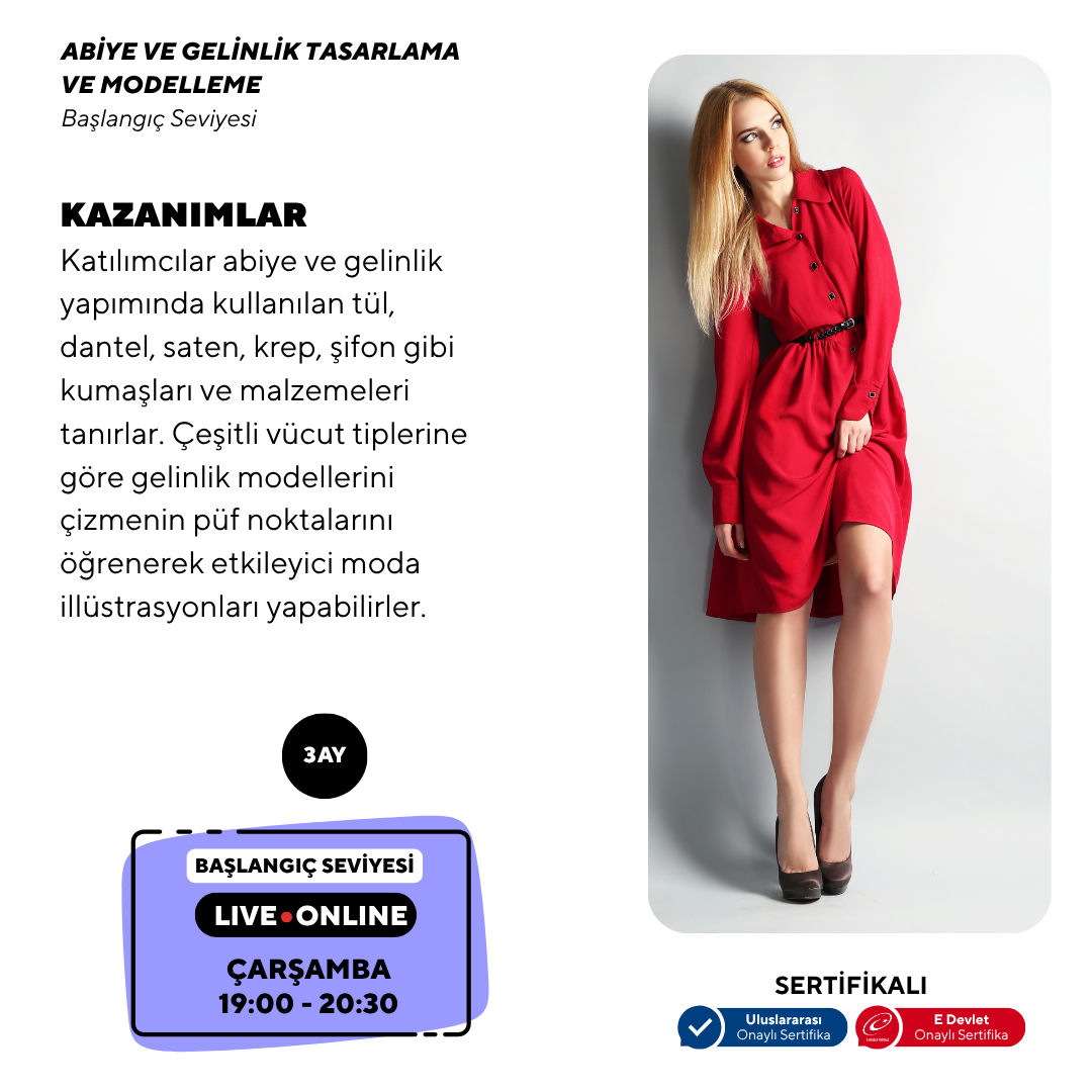 Evening Dress and Wedding Dress Design and Modeling