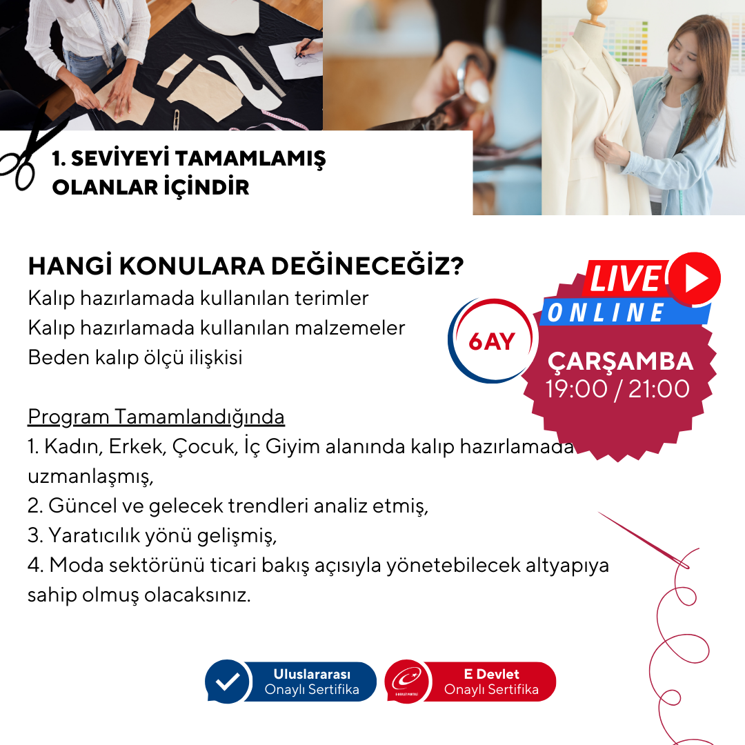 Modeling (15+ Years and Adults) (Intermediate Level)