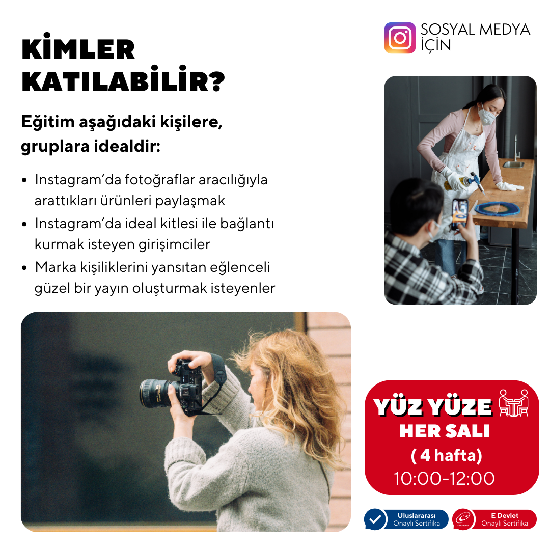 Basic Photography Lessons for Social Media - Face to Face