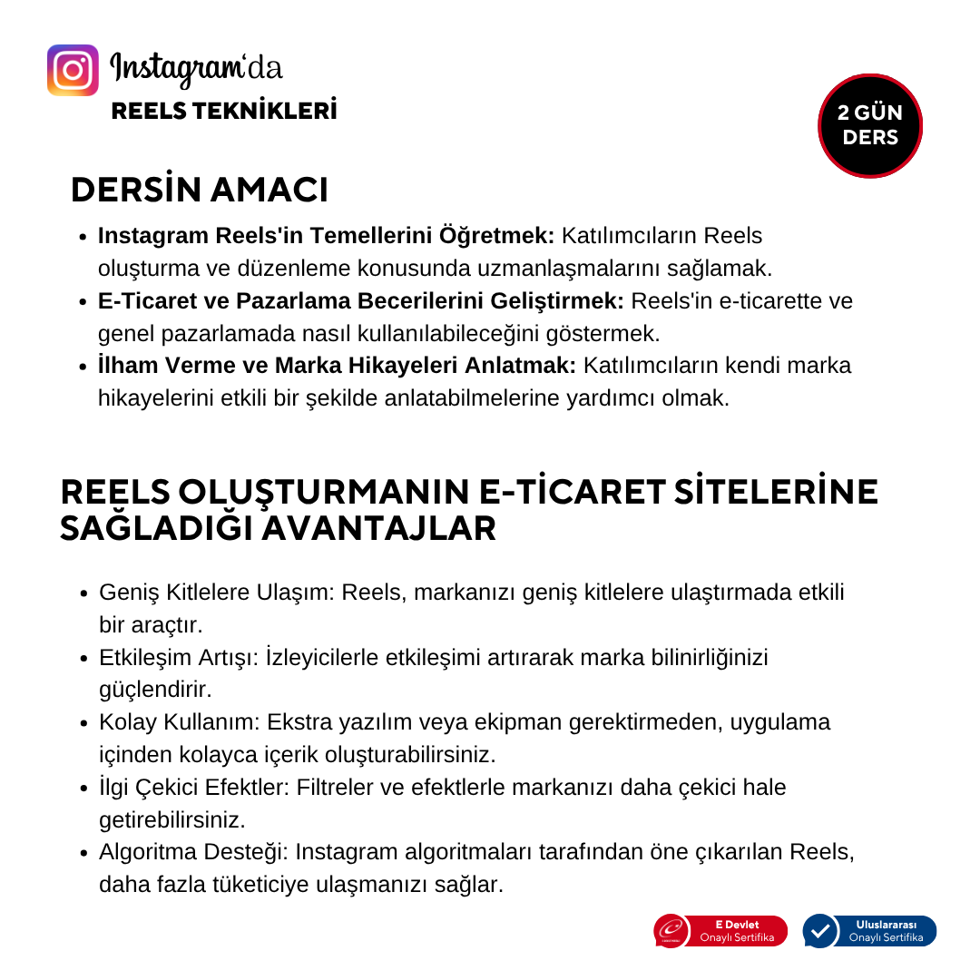 Instagram Reels Techniques - Online