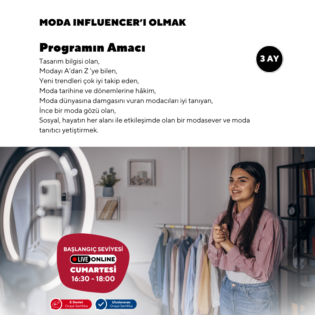 Becoming a Fashion Influencer (Online)