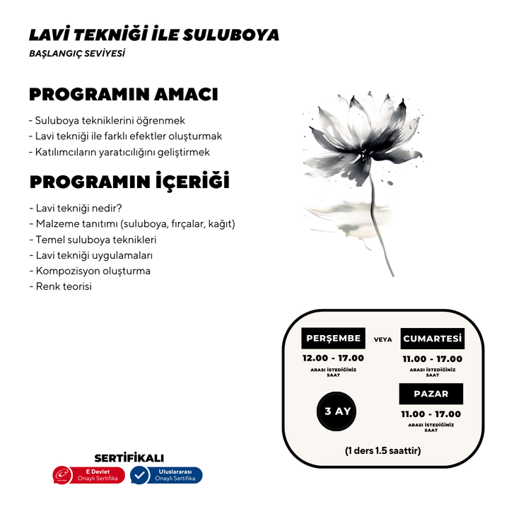 Watercolor with Lavi Technique - Face to Face 