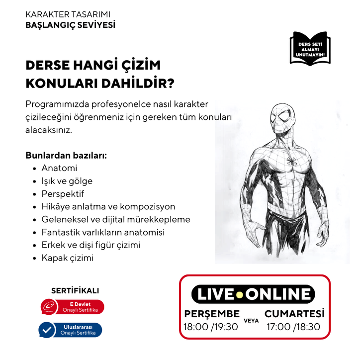 Character Design (Ages 12+)