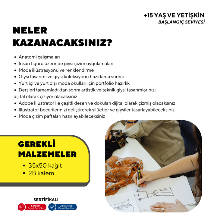 Fashion Design Drawing - Face to Face