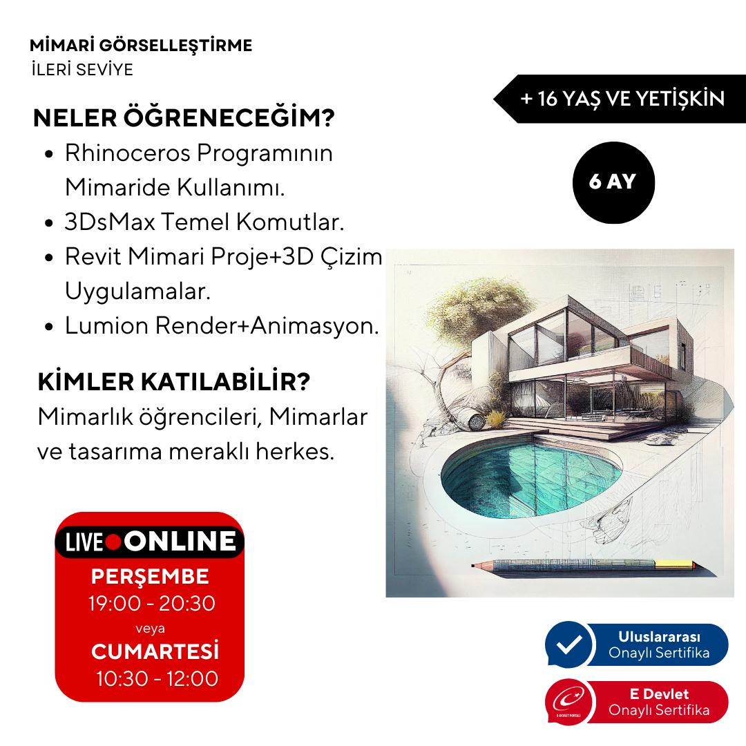 Architectural Visualization - Advanced Level - Online