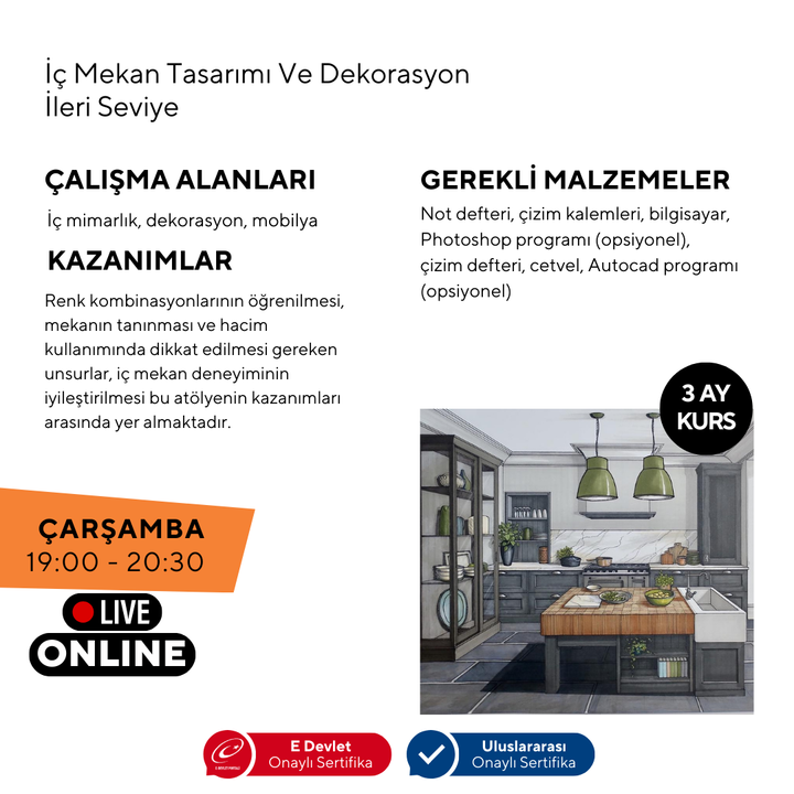 Interior Design and Decoration (Advanced Level)