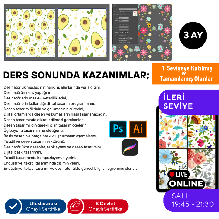 Couturing (Print Pattern Design) (Advanced Level)