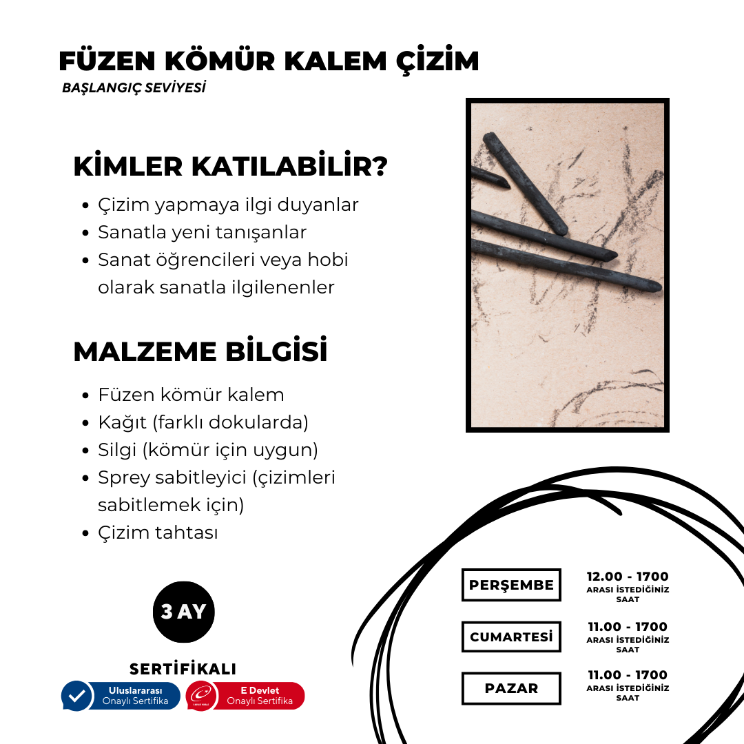 Charcoal Pencil Drawing (face to face) 