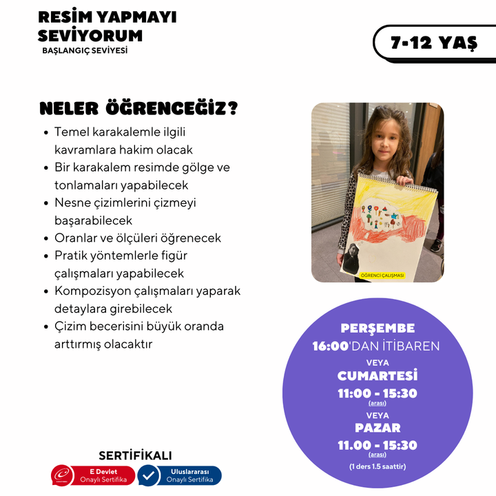 I Love Drawing! (Ages 7-12)