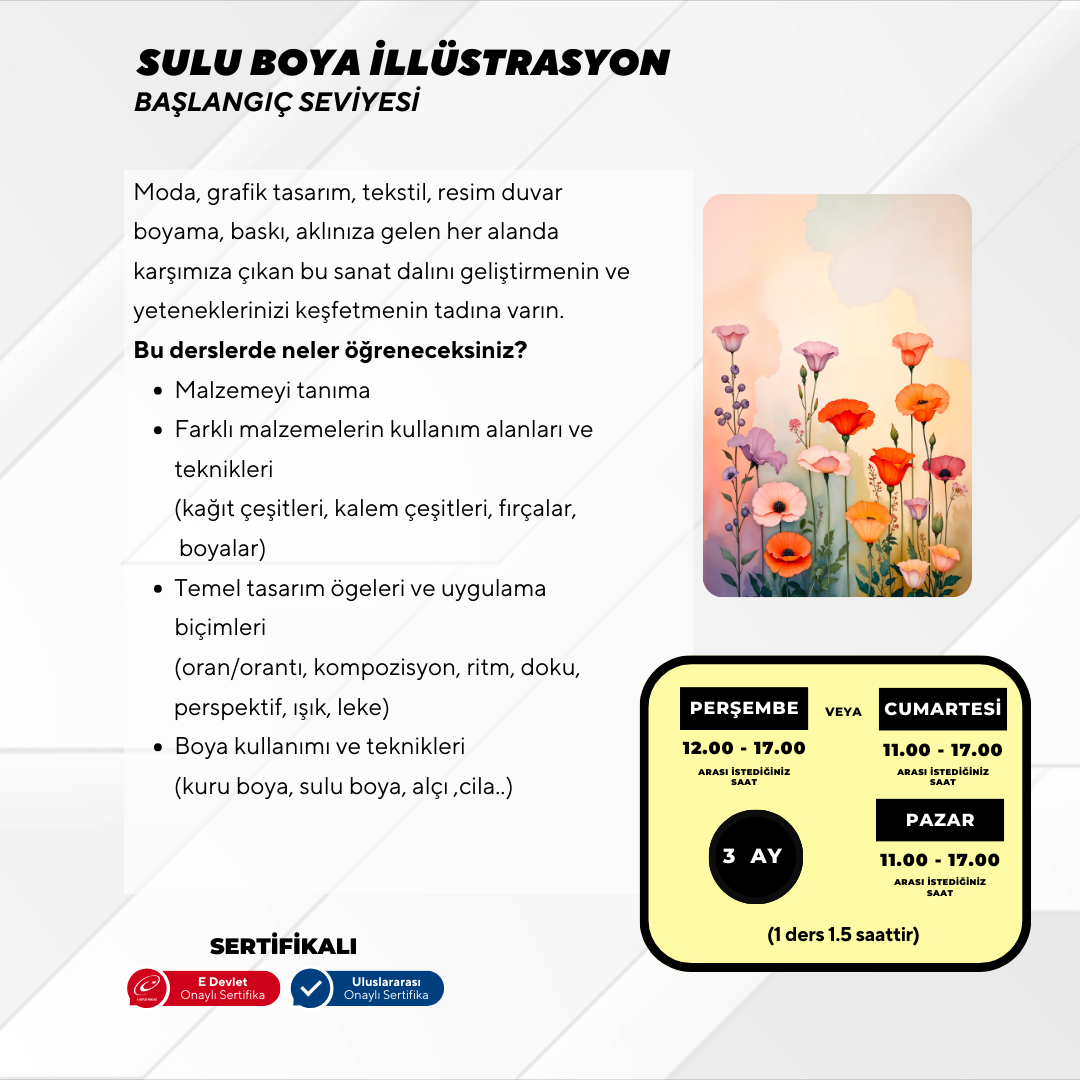 Watercolor Illustration - Face to Face