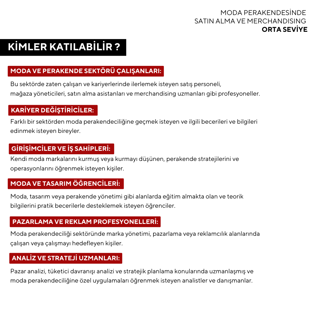 Buying and Merchandising in Fashion Retail (Online)-Intermediate Level