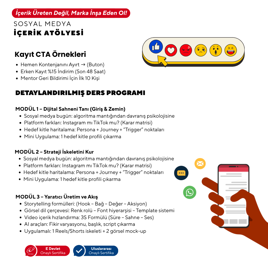 Sosyal Medya İçerik Atölyesi