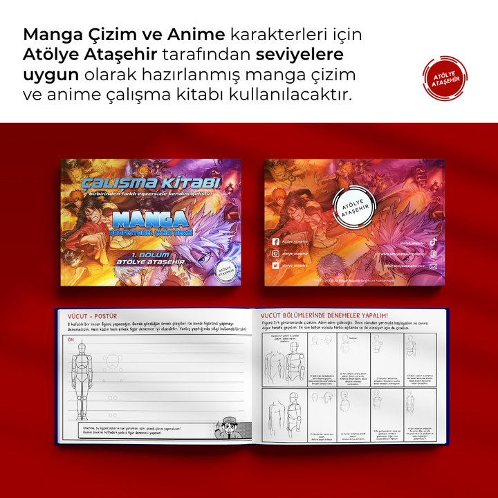 Manga Drawing and Anime Preparation (10-16 Years Old) - Face to Face