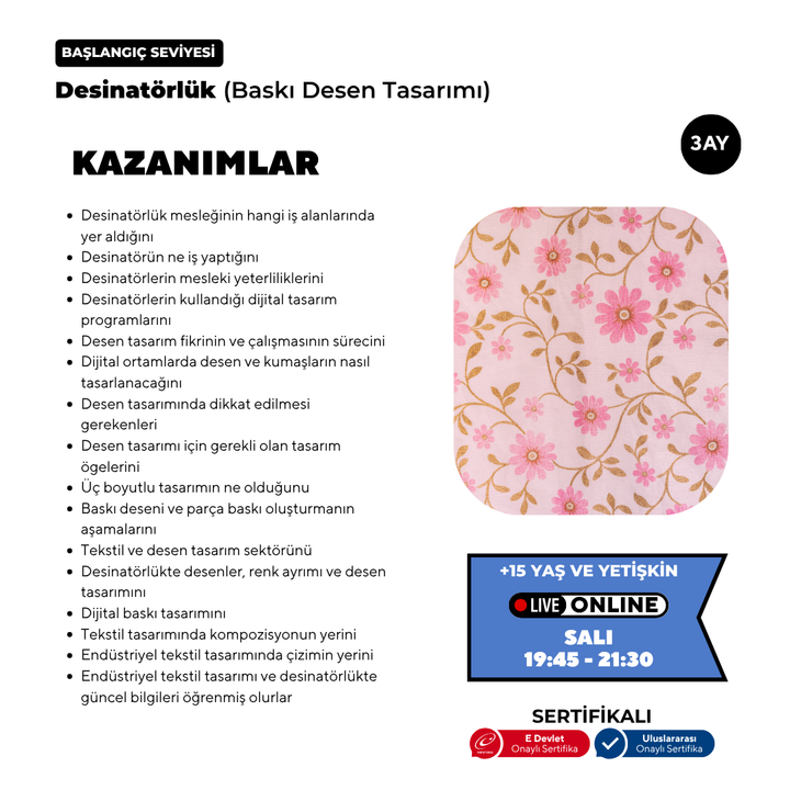 Designing with Adobe Photoshop (Print Pattern Design)