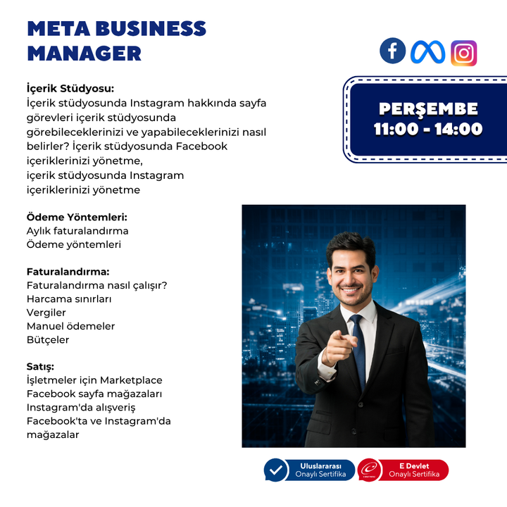 Meta Business Manager (Panel Management) - Face to Face