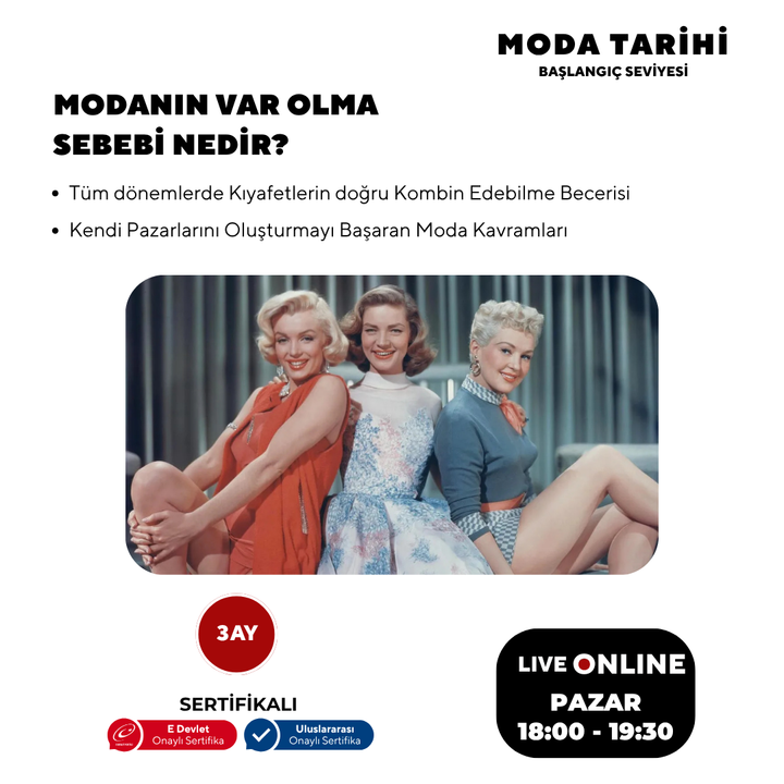 Fashion History + Ages 15 and up