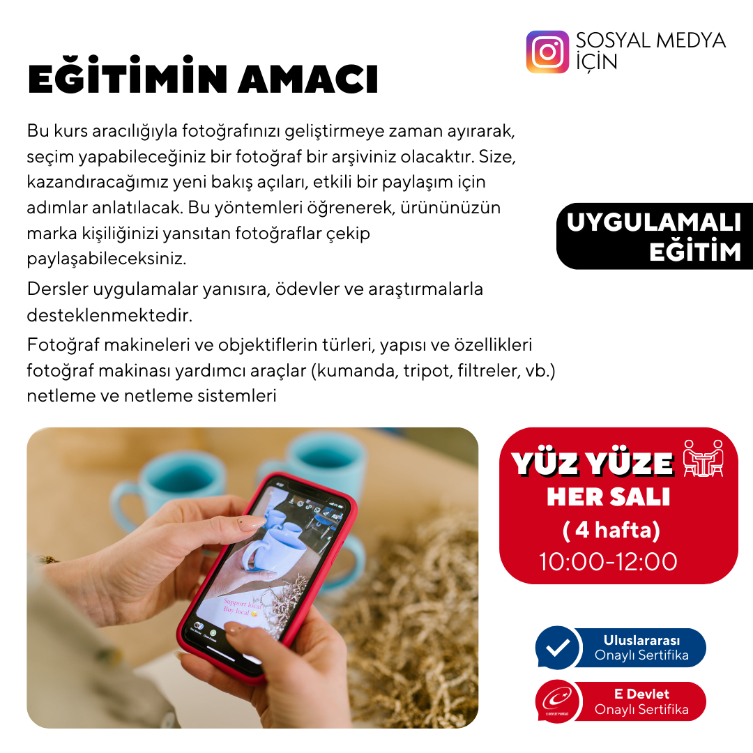 Basic Photography Lessons for Social Media - Face to Face