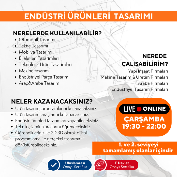 Industrial Product Design - Advanced Level (14+ Years and Adults)