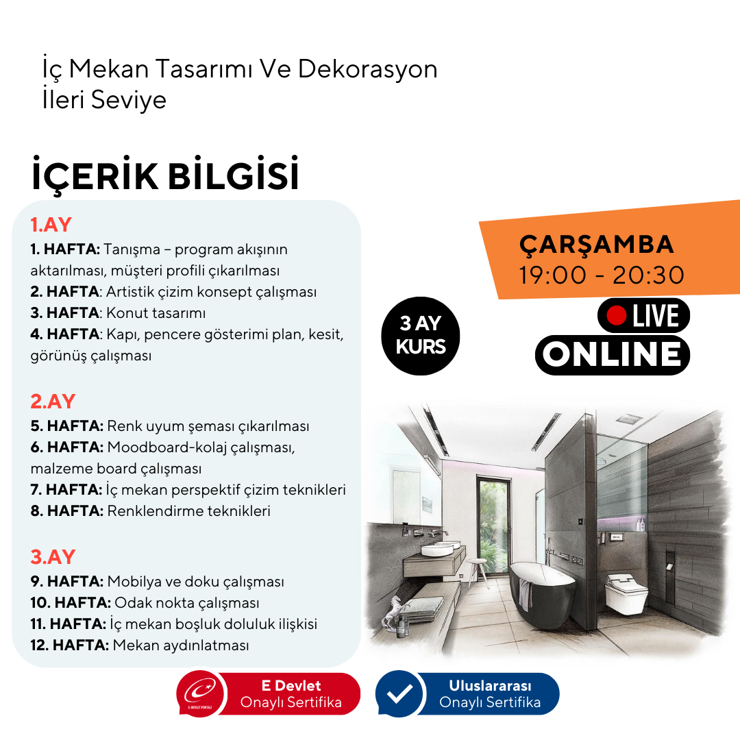 Interior Design and Decoration (Advanced Level)