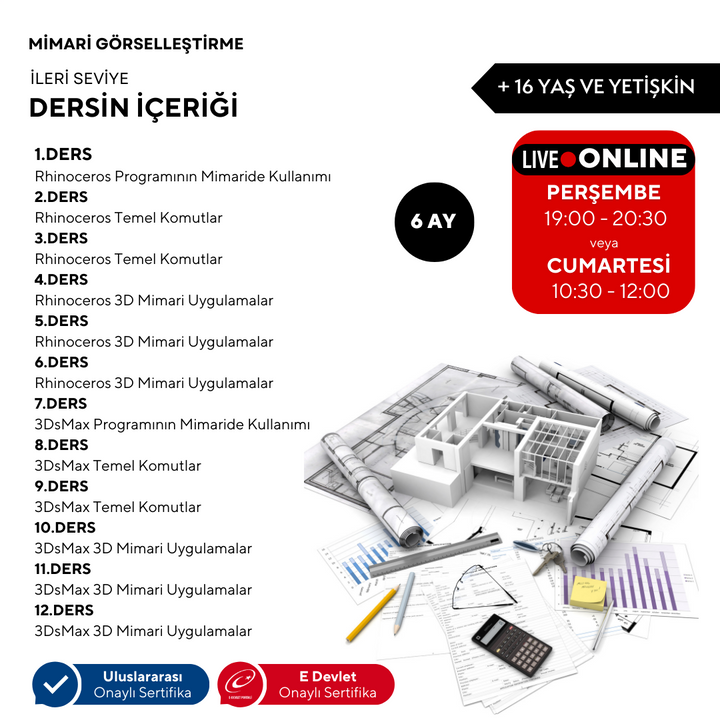 Architectural Visualization - Advanced Level - Online