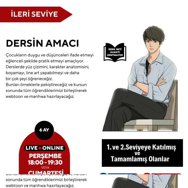 Webtoon and Manhwa (Korean Comic) Preparation (Advanced Level)