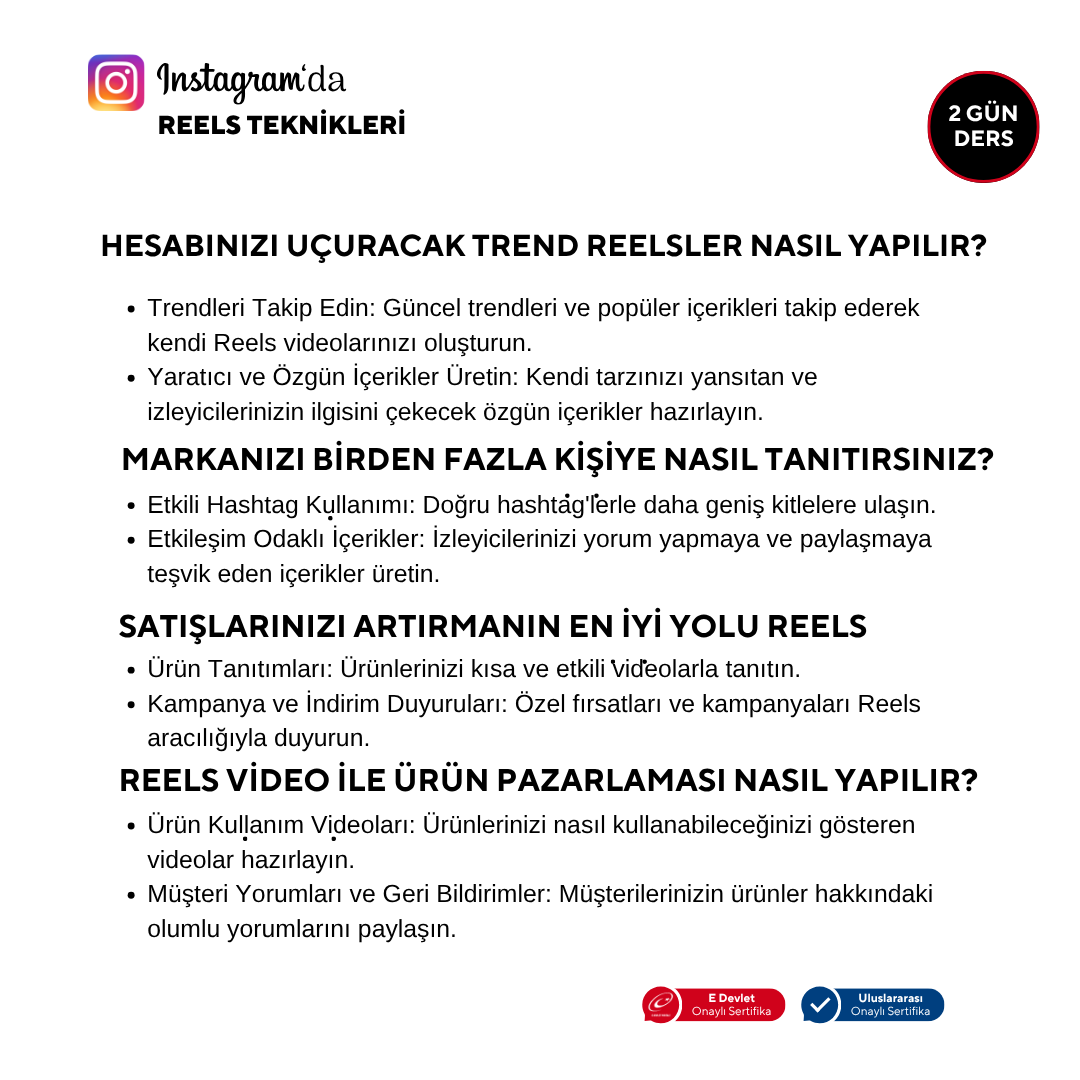 Instagram Reels Techniques - Online