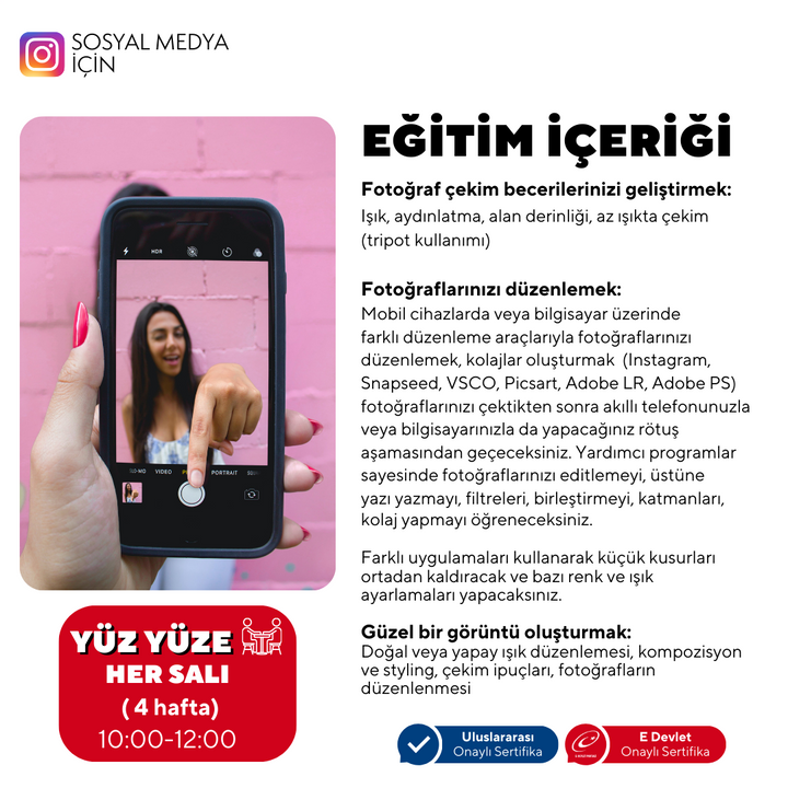 Basic Photography Lessons for Social Media - Face to Face