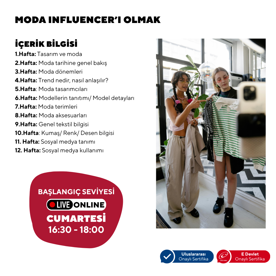 Becoming a Fashion Influencer (Online)