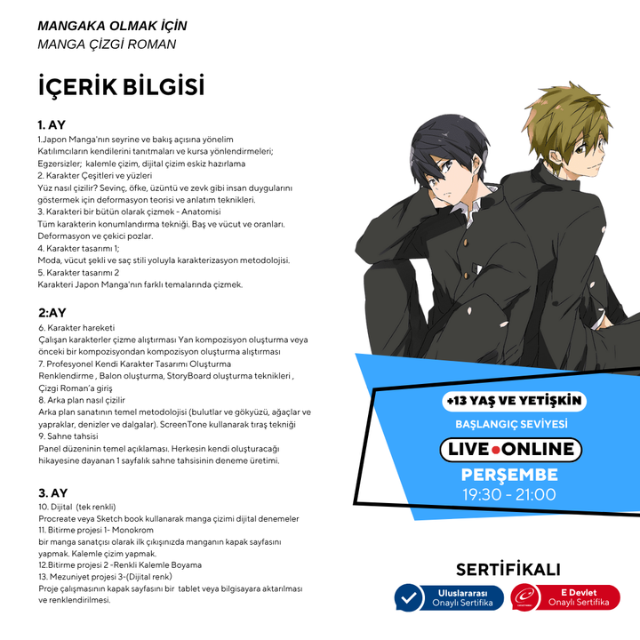 Japanese Comic (MANGA) Storyboard for Becoming a Mangaka